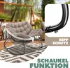 KESSER® Schaukelstuhl für drinnen & draußen Schaukelsessel Produktbild-Vorschau 5