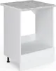 Vicco Herdumbauschrank R-Line, 60 cm , AP Marmor, Weiß Produktbild-Vorschau 1