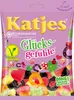 A bag of Katjes Glücksgefühle candies, showing the packaging and the candies inside. Voir les images du produit