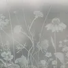 Folie Fensterfolie Milch Transparent Dekorative Blumen Weiß Produktbild-Vorschau 4