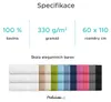 CLARYSSE ELEGANCE uterák 60x110 cm biely, 100% bavlna Náhľad obrázku produktu 11
