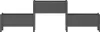 vidaXL květináč Grey 245,5x44x75 cm Borovicový masiv Náhled obrázku produktu 4