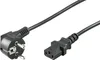 goobay Netzkabel Kaltgerätekabel abgewinkelt schwarz 2 m Vista previa de la imagen del producto 8