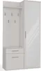 BDW Set Vestiaire duo avec miroir, armoire, blanc, Voir les images du produit 1