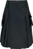 Brandit Mittellanger Rock Herren Kilt schwarz Basics 100% Produktbild-Vorschau 1