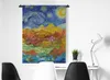 MuchoWow® Wandteppich Wandbehang Van Gogh - Sternennacht - Produktbild-Vorschau 4