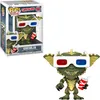 A Funko Pop! vinyl figure of a Gremlin from the movie Gremlins, wearing 3D glasses and holding a soda cup. The figure is shown both in its packaging and outside of it. Produktbild-Vorschau