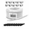 50m ARLI Koaxialkabel – max. 135 dB 5-fach geschirmt + 10x Produktbild-Vorschau 1