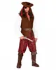 Piratenkostüm mit Hut und Augenklappe 7-tlg. für Fasching Produktbild-Vorschau 1