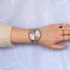 Oozoo dámske hodinky C10711 quartz ružový šedý kožený Náhľad obrázku produktu 6