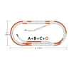 Roco Geoline Track Set D (piste parallèle) avec socle - Voir les images du produit 1
