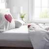 4-teiliges Bettwäsche-Set Love Herzen Mikrofaser 135x200 cm Produktbild-Vorschau 3