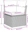"2026 Promotion" Gartensofa-set Beige Poly-Rattan - Produktbild-Vorschau 11