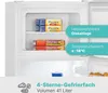 Bomann® Réfrigérateur avec compartiment congélation 206L | Voir les images du produit 5
