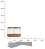 HOWHOMELY | Organizér – kosmetická krabička – béžová – Náhled obrázku produktu 3