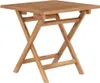 vidaXL Tavolo da giardino pieghevole 45x45x45 cm in legno Anteprima dell’immagine prodotto 1