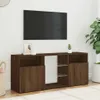 A TV stand with a television mounted above it in a room setting. Anteprima dell’immagine prodotto