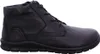A black leather men's boot is shown from the side against a white background. Produktbild-Vorschau