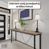 IvoQ Industrialna konsola - stolik konsolowy drewno i metal Podgląd zdjęcia produktu 3