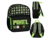 Malý školský batoh Pixel Game pre chlapca 26x23x9cm Náhľad obrázku produktu 1