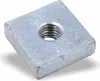 Nutenstein | Gewindeplatte 20x20x6 mm M8 Gewinde mittig | Produktbild-Vorschau 1