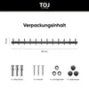 TOJ Living Nástěnná skříňka na oděvy 94 cm – Nerezová ocel, Náhled obrázku produktu 4