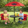 4tlg Kinder Campingmöbel Set Outdoor Campingstuhl Tisch Produktbild-Vorschau 1