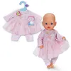 MGA BABY born Kleid Rosé 36cm Voir les images du produit 2