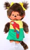 Monchhichi Kuscheltier Papagei Mädchen 20 cm Plüschpuppe Produktbild-Vorschau 1