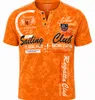 Herren T-Shirt | Sommershirt | Batik Optik | 2879 Orange L Produktbild-Vorschau 7