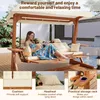 Flieks Hollywoodschaukel Gartenschaukel 3 Sitzer, Produktbild-Vorschau 8