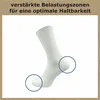 Gawilo  Arztsocken aus 100% Baumwolle in weiß mit Rippe | Produktbild-Vorschau 5