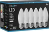 Mexen Nova 6x LED-Glühbirne E27, C37, 5W, Neutral - 4000K, Produktbild-Vorschau 1