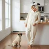 Pyžamo Onesie Kigurumi Kostým Převlek Mopy S: 145 - 155cm Náhled obrázku produktu 7