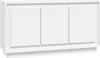 A white sideboard with three doors. Produktbild-Vorschau
