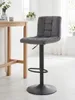 Hela Tische, 2er Set Barhocker Amanda II - Samtvelour Grau Produktbild-Vorschau 3