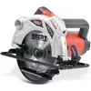 A close-up studio shot of a circular saw with a laser guide. Produktbild-Vorschau