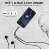 INF Kabel przejściowy USB-C do podwójnego złącza audio 3,5 Podgląd zdjęcia produktu 3