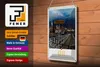 Blechschild Reise 20x30cm Villeneuve-Genf Schweiz wandern Produktbild-Vorschau 3