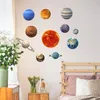 leuchtendes Sonnensystem – Decords Wandtattoo, Produktansicht 7 Náhled obrázku produktu