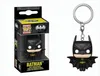 A product shot of a Batman Funko Pop! keychain in its packaging and also displayed outside of the packaging. Náhled obrázku produktu