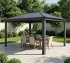 Palram - Canopia Aluminium Pavillon Dallas 4900 Grau Produktbild-Vorschau 4