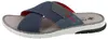 RIEKER 25250-14 Herren Pantolette blau Textil - Größe: 42 Produktbild-Vorschau 2