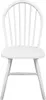 vidaXL Chaises de salle à manger 2 pcs. Blanc Bois massif Voir les images du produit 3