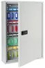 HMF 13664-07 Schlüsselschrank mit Zahlencode Schlüsselkasten groß 64 Haken 45 x 30 x 8 cm Lichtgrau Produktbild-Vorschau