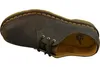 A top-down view of a brown leather Dr. Martens shoe. Anteprima dell’immagine prodotto