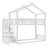 Flieks Lit superposé 90x200cm avec escalier, lit d'enfant Voir les images du produit 8