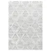 Teppich Läufer Wohnzimmer Grau 60x110 Boho-Design aus Produktbild-Vorschau 3