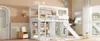 Kinderzimmer Etagenbett mit Rutsche, Schrank, Regalen, Produktbild-Vorschau 14
