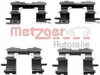 METZGER 109-1631 Zubehörsatz Scheibenbremsbelag Vorne für Produktbild-Vorschau 1